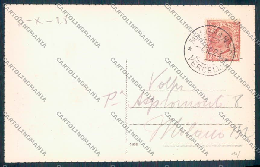 Biella Mongrando cartolina ZT5634 – retro