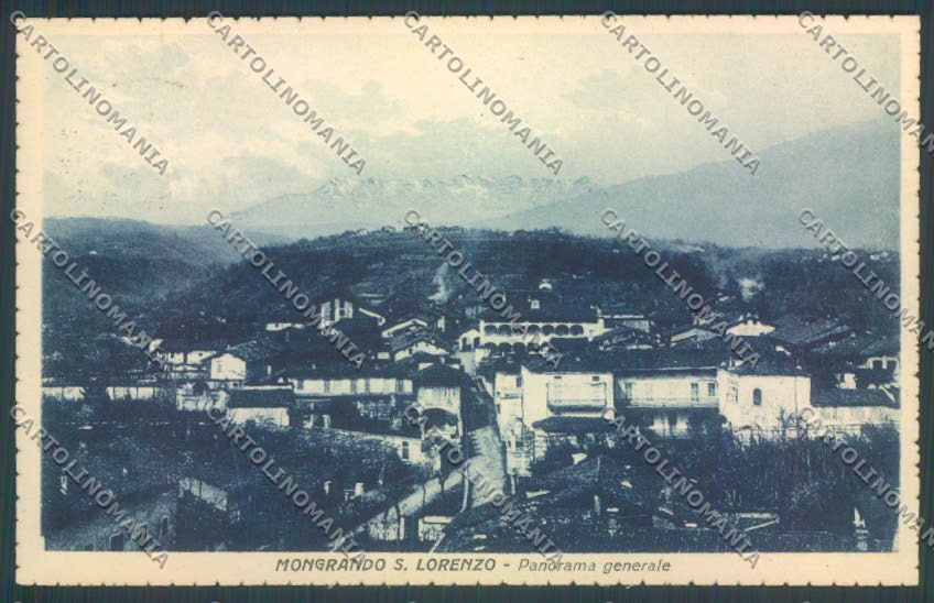 Biella Mongrando cartolina ZT5635 – fronte