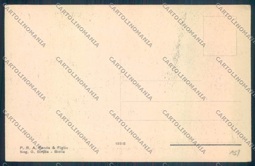 Biella Pollone cartolina ZT5640 – retro