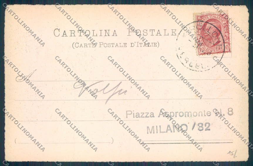 Biella Pollone cartolina ZT5646 – retro