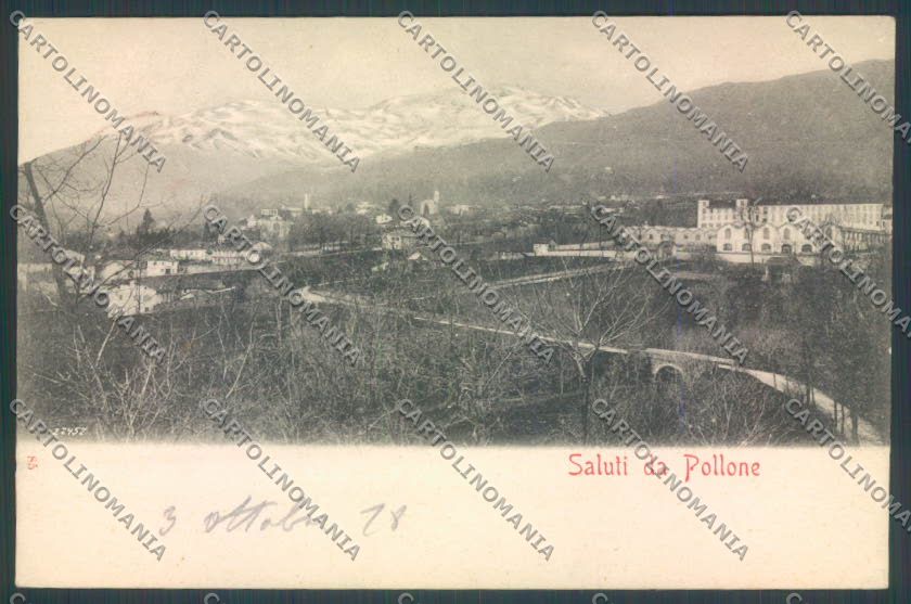 Biella Pollone cartolina ZT5647 – fronte