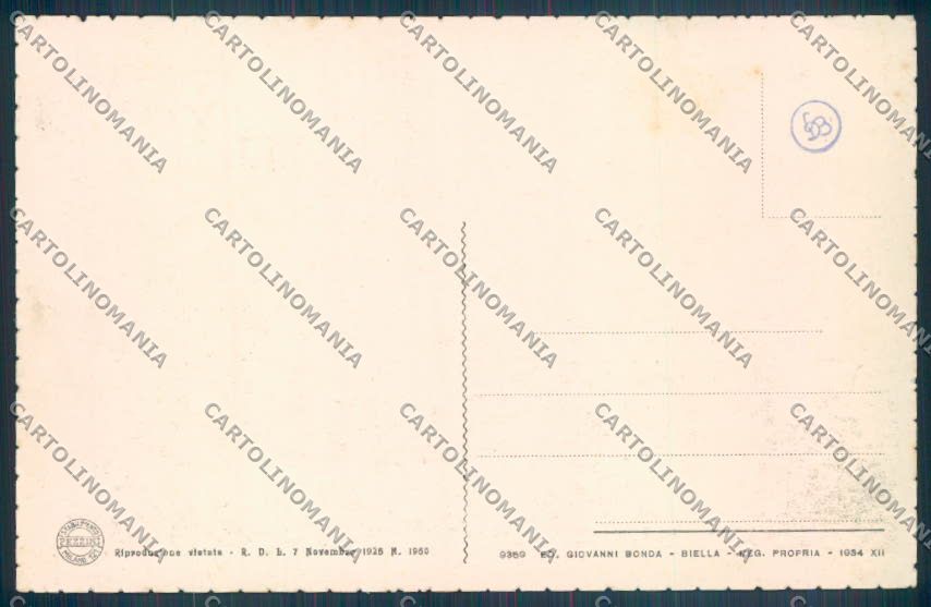 Biella Pollone cartolina ZT5652 – retro