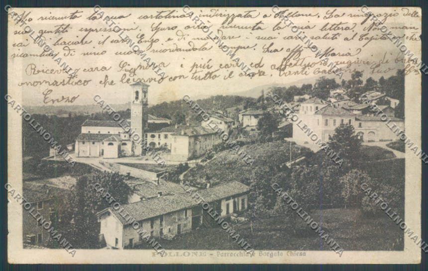 Biella Pollone PIEGHE cartolina ZT5653 – fronte