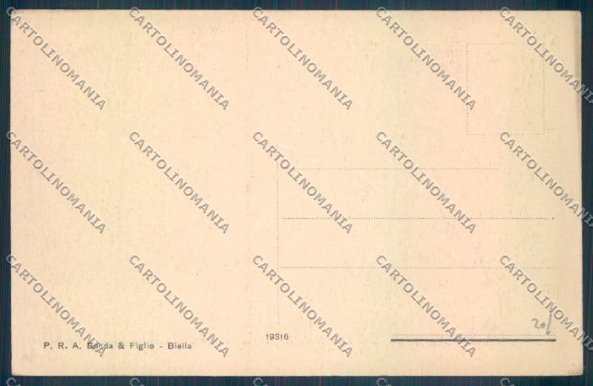 Biella Pollone cartolina ZT5656 – retro