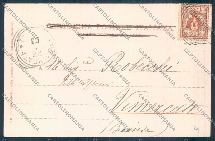 Biella Pollone cartolina ZT5657 – retro