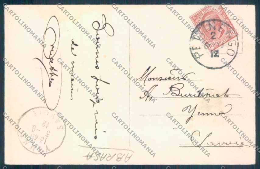 Biella Pettinengo ABRASA cartolina ZT5661 – retro