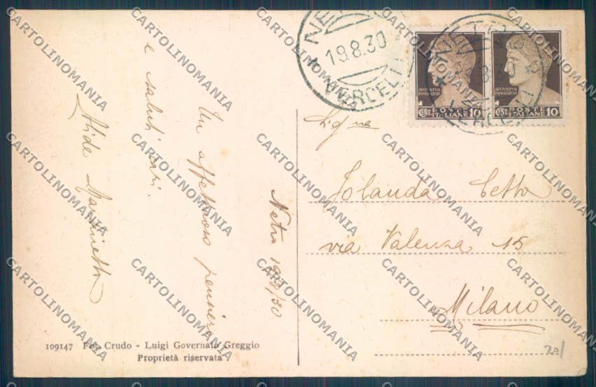 Biella Netro cartolina ZT5666 – retro
