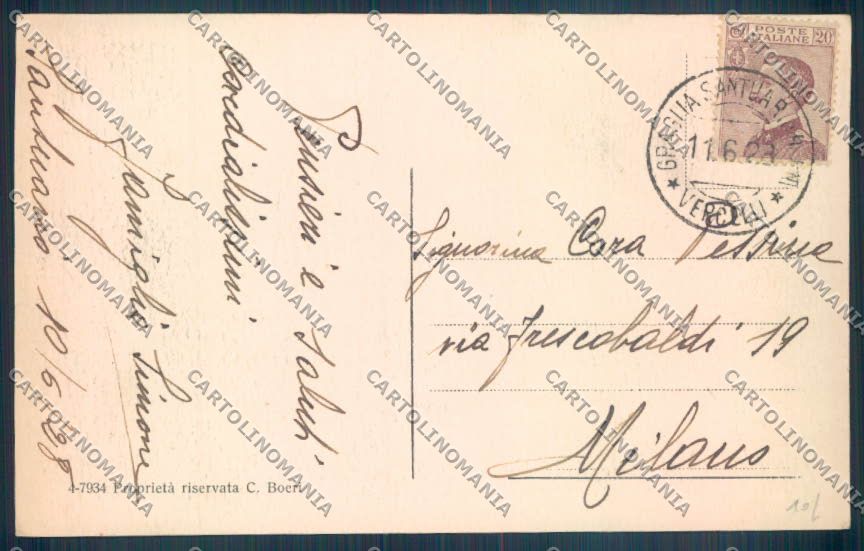 Biella Graglia cartolina ZT5670 – retro