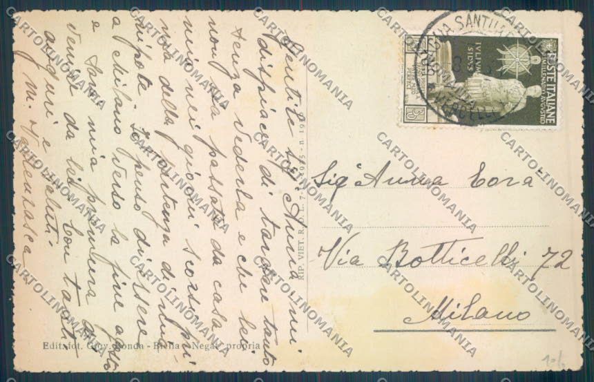 Biella Graglia cartolina ZT5671 – retro