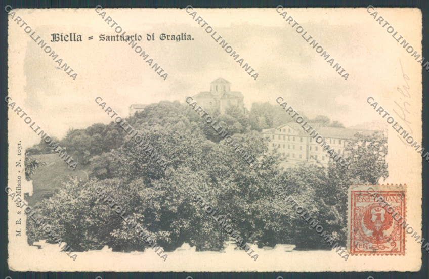 Biella Graglia cartolina ZT5685 – fronte