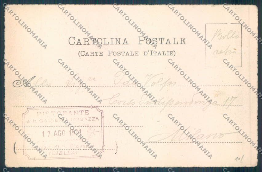 Biella Graglia cartolina ZT5685 – retro