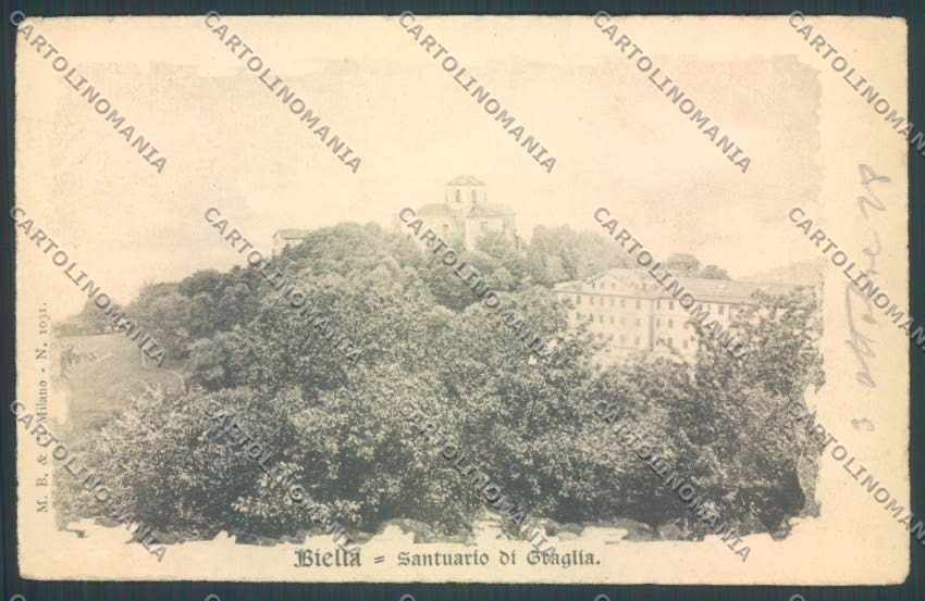 Biella Graglia cartolina ZT5686 – fronte
