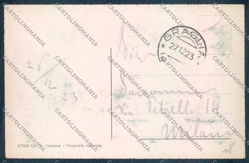 Biella Graglia cartolina ZT5692 – retro
