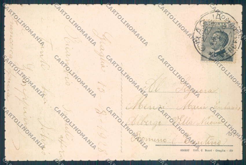 Biella Graglia cartolina ZT5698 – retro