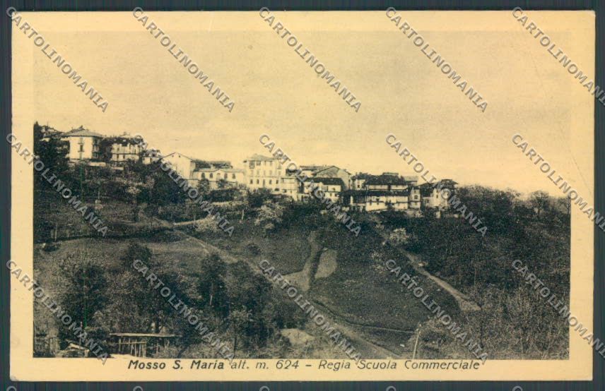Biella Mosso Santa Maria cartolina ZT5707 – fronte