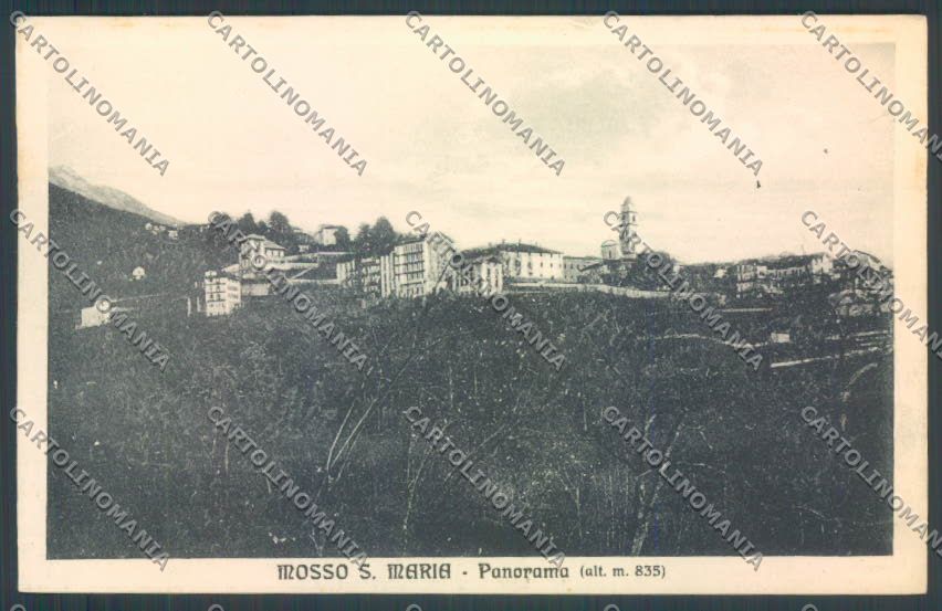 Biella Mosso Santa Maria cartolina ZT5714 – fronte