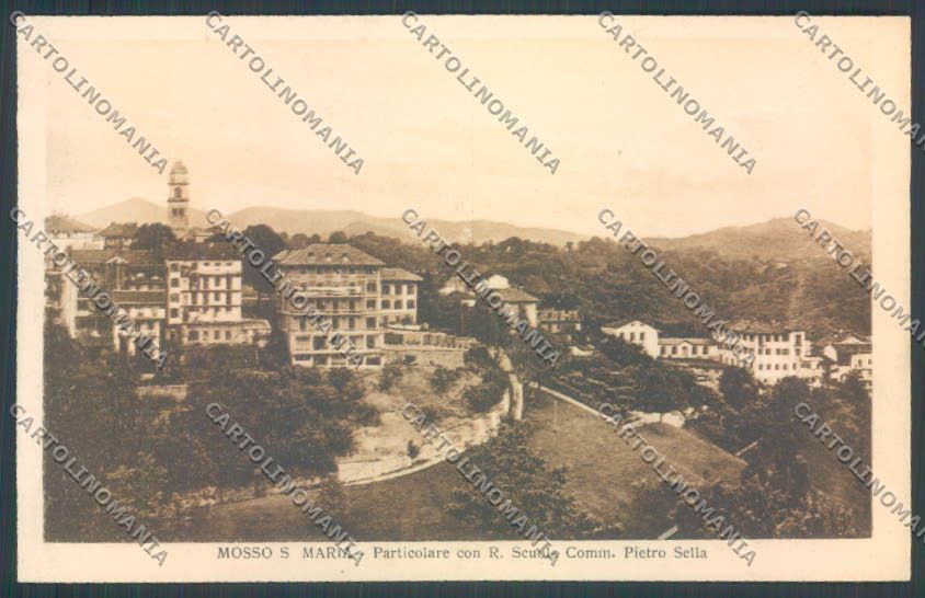 Biella Mosso Santa Maria cartolina ZT5727 – fronte
