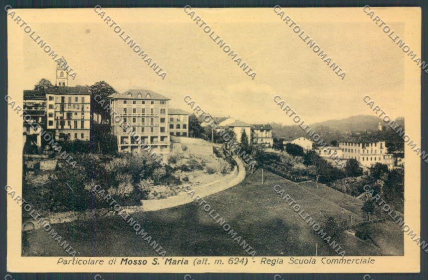 Biella Mosso Santa Maria cartolina ZT5729 – fronte