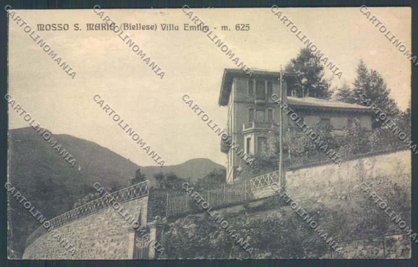 Biella Mosso Santa Maria cartolina ZT5732 – fronte