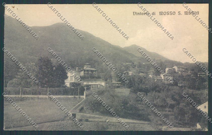 Biella Mosso Santa Maria cartolina ZT5733 – fronte