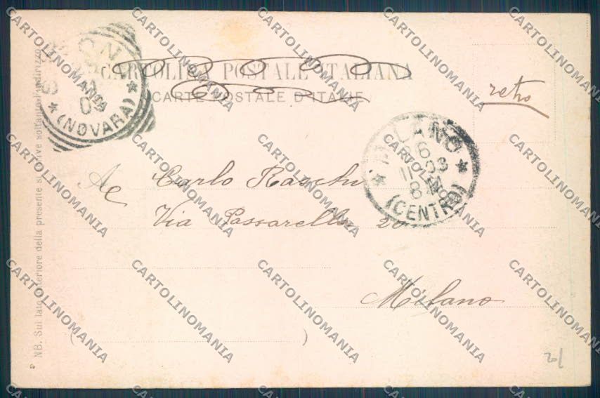 Biella Mosso Santa Maria cartolina ZT5735 – retro