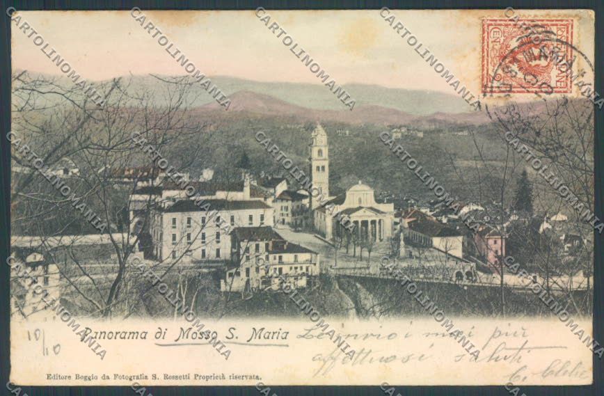 Biella Mosso Santa Maria cartolina ZT5737 – fronte
