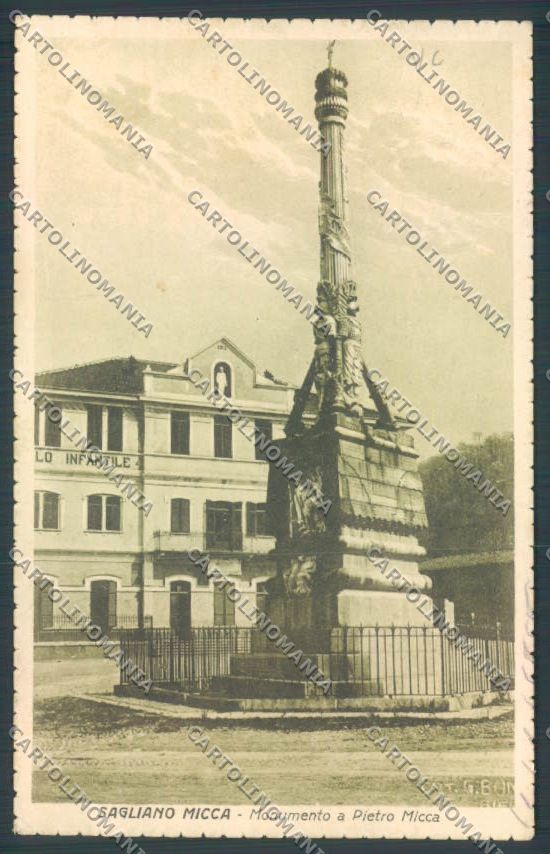Biella Sagliano Micca cartolina ZT5744 – fronte
