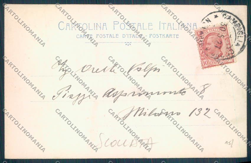 Biella Sagliano Micca SCOLLATA cartolina ZT5746 – retro