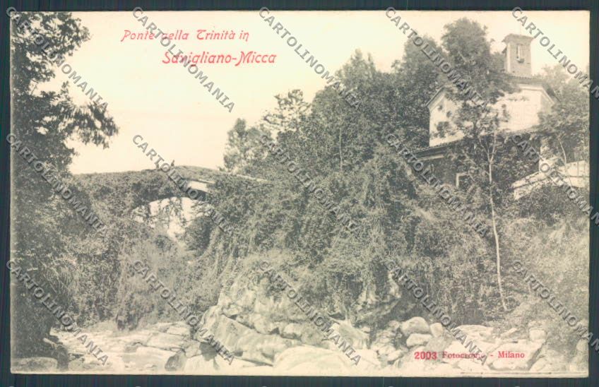 Biella Sagliano Micca cartolina ZT5748 – fronte