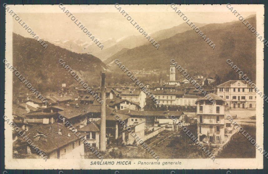 Biella Sagliano Micca cartolina ZT5749 – fronte