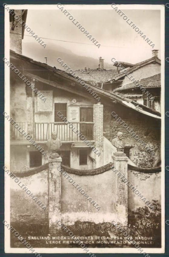 Biella Sagliano Micca Foto cartolina ZT5751 – fronte