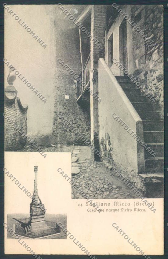 Biella Sagliano Micca cartolina ZT5753 – fronte