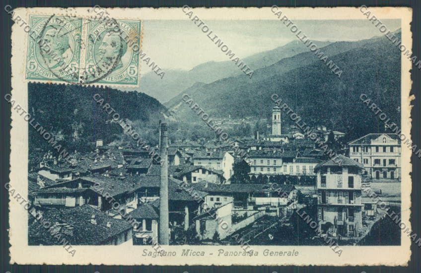 Biella Sagliano Micca cartolina ZT5754 – fronte