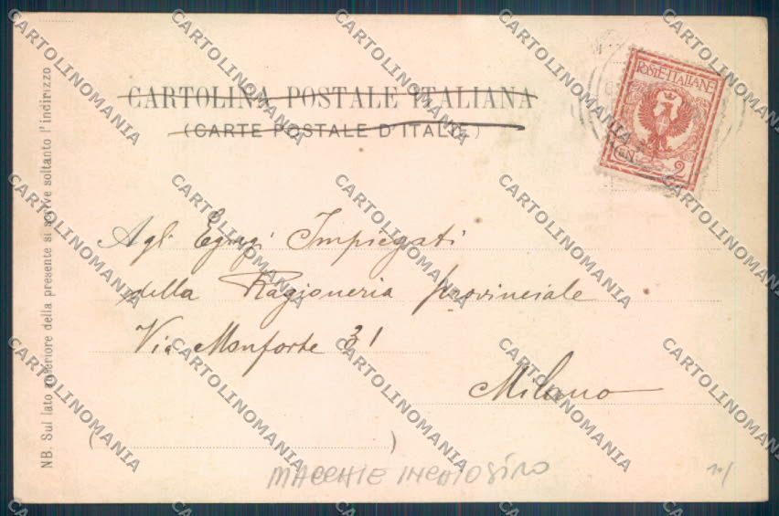 Biella Rosazza MACCHIE INCHIOSTRO cartolina ZT5757 – retro