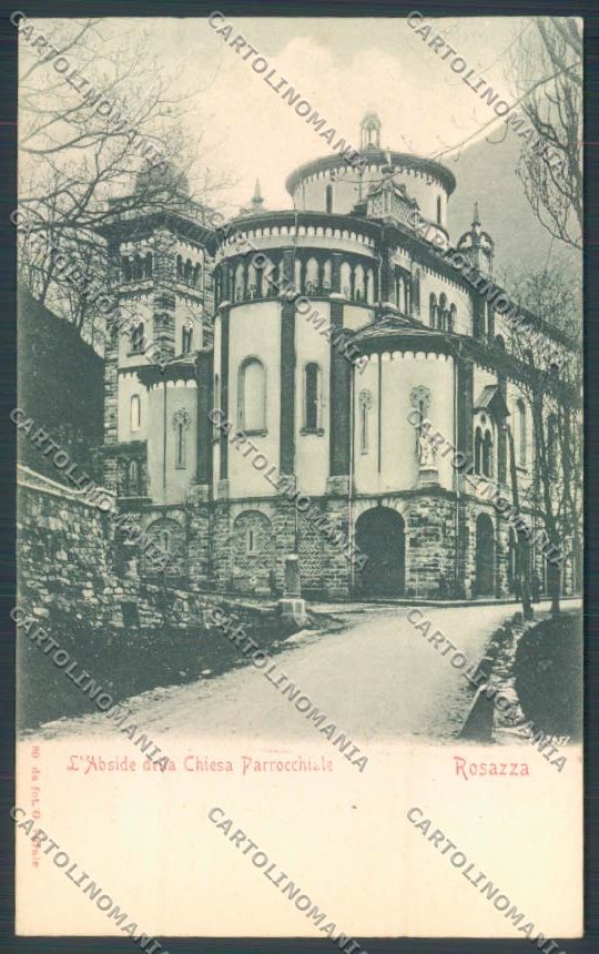 Biella Rosazza cartolina ZT5760 – fronte