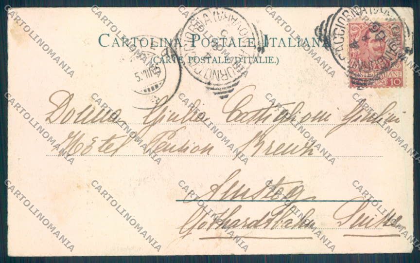 Biella Rosazza cartolina ZT5761 – retro