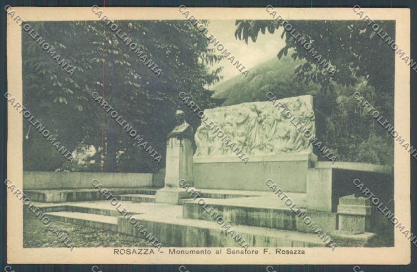 Biella Rosazza cartolina ZT5762 – fronte
