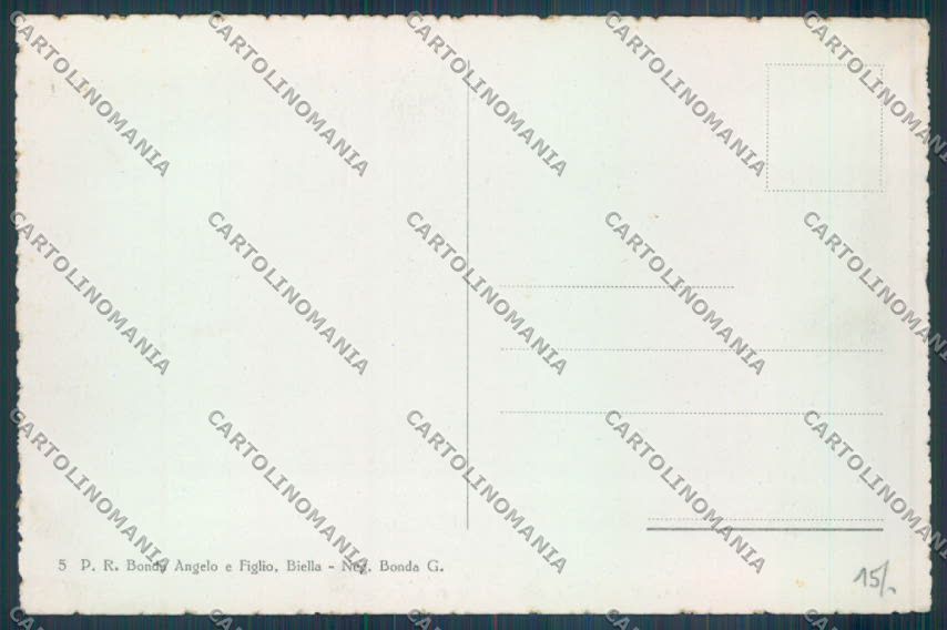 Biella Rosazza cartolina ZT5764 – retro