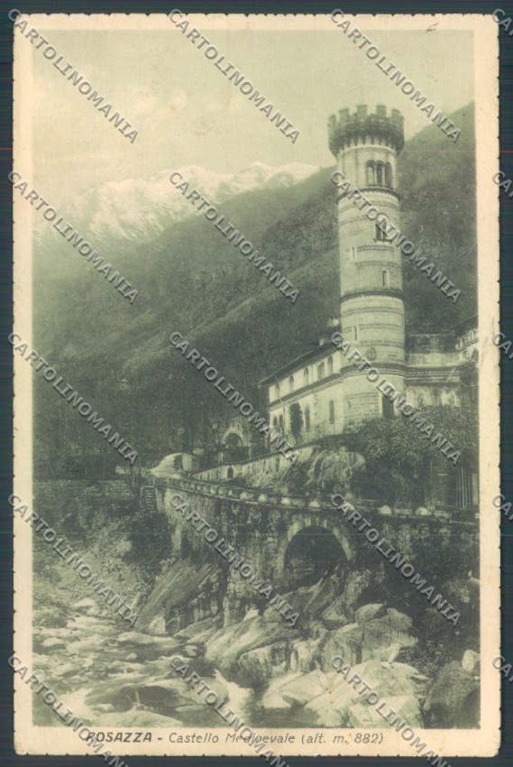 Biella Rosazza STRAPPINO cartolina ZT5766 – fronte