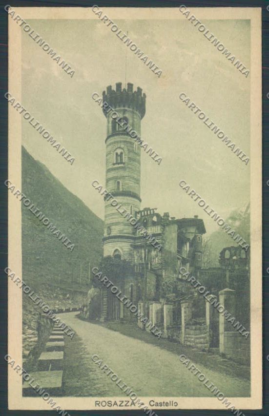 Biella Rosazza cartolina ZT5767 – fronte