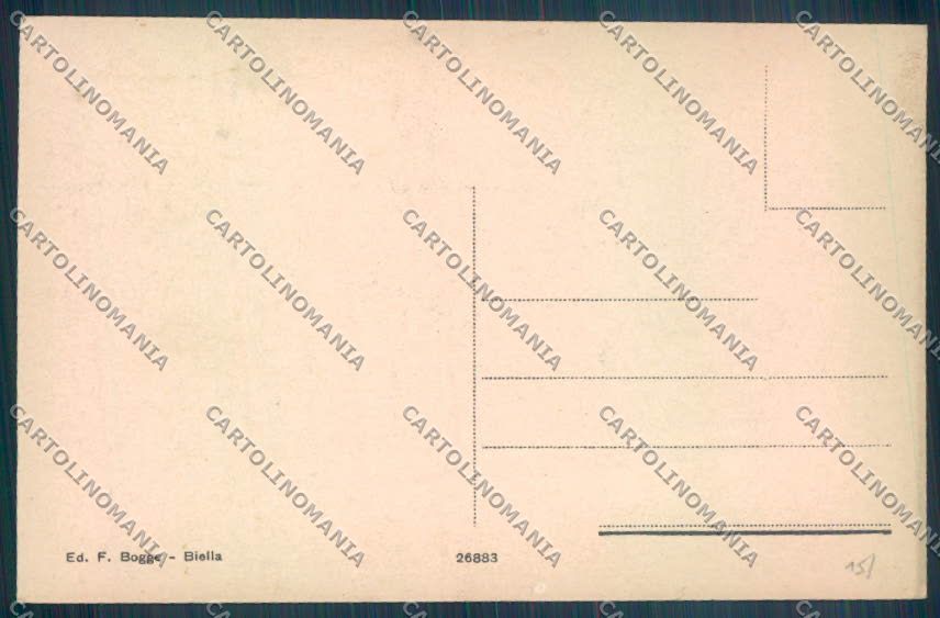 Biella Rosazza cartolina ZT5767 – retro