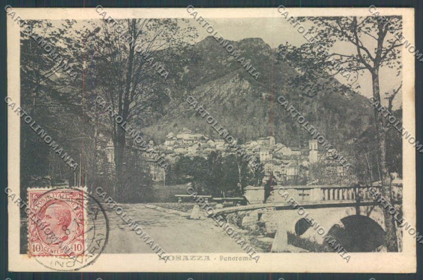 Biella Rosazza cartolina ZT5775 – fronte