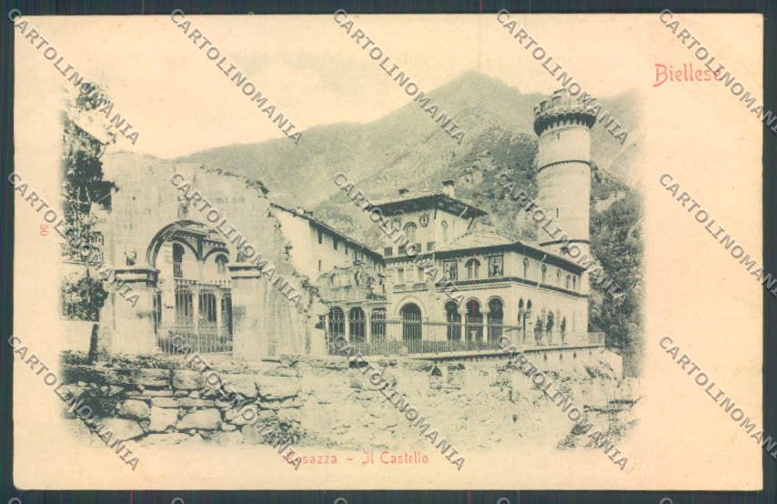 Biella Rosazza SCOLLATA cartolina ZT5776 – fronte