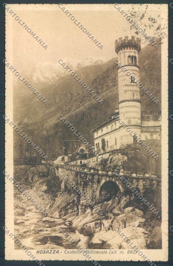 Biella Rosazza cartolina ZT5778 – fronte