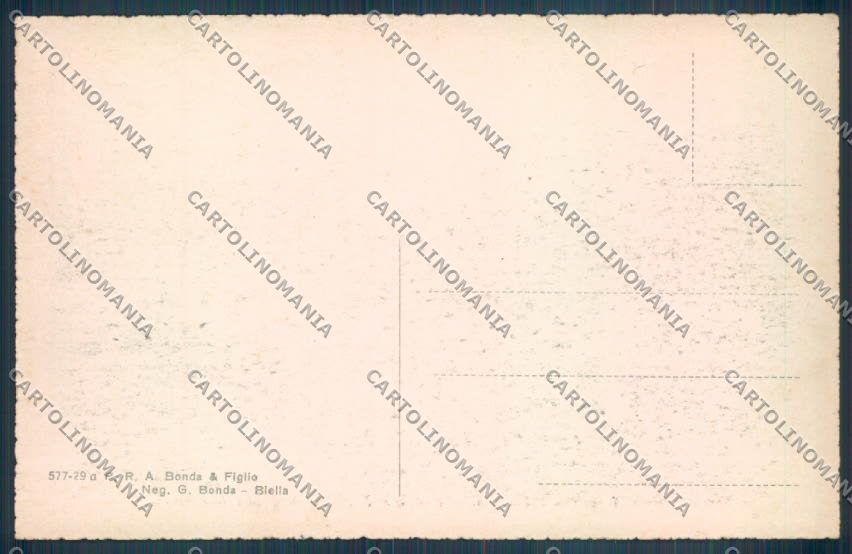 Biella Rosazza cartolina ZT5781 – retro