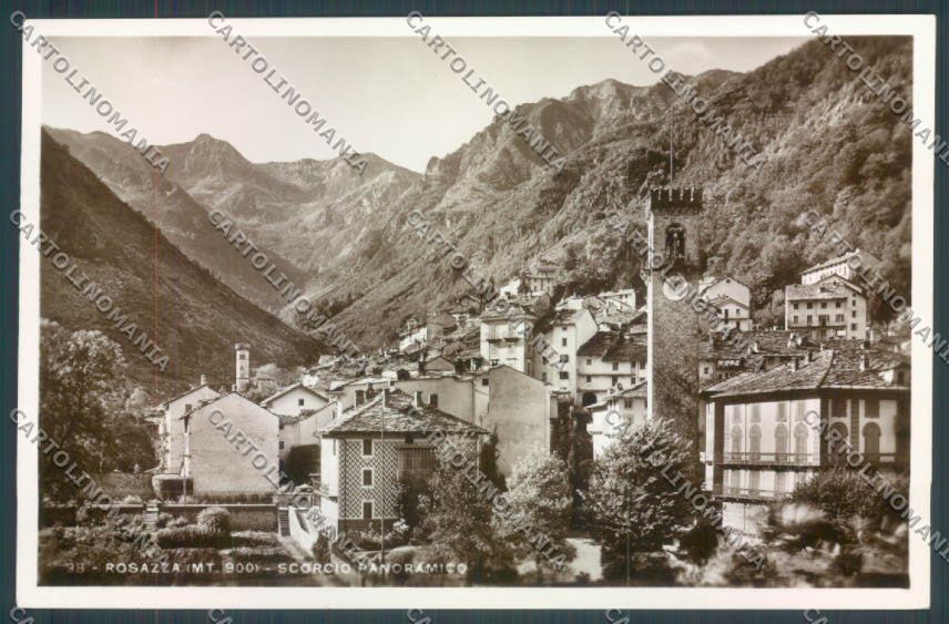Biella Rosazza Foto cartolina ZT5787 – fronte