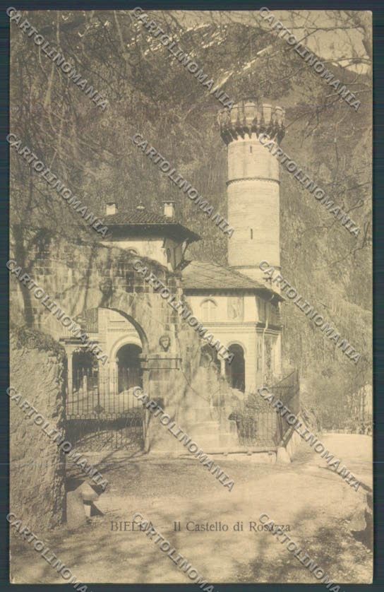 Biella Rosazza cartolina ZT5796 – fronte