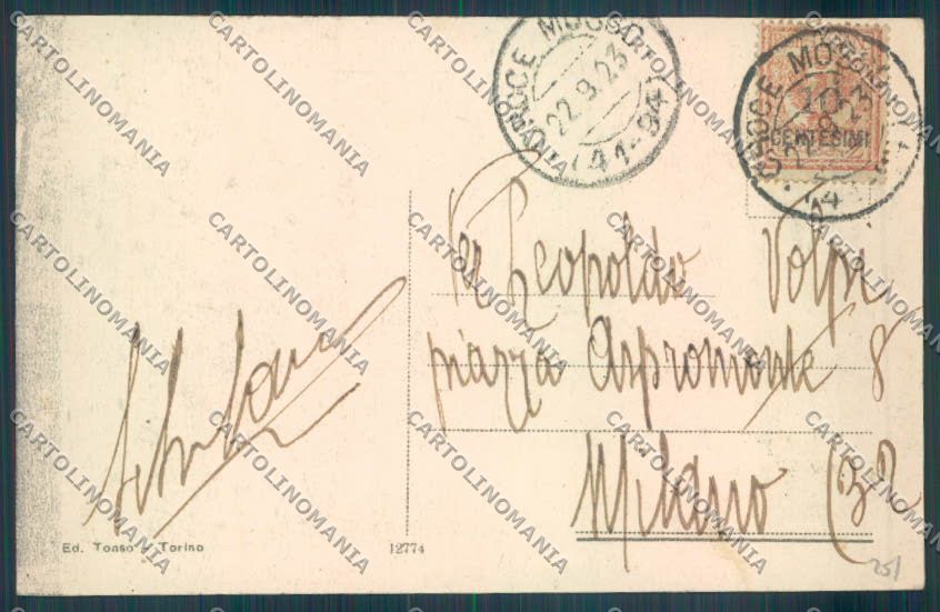 Biella Crocemosso cartolina ZT5842 – retro