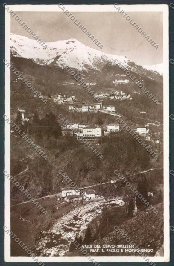 Biella Valle del Cervo Foto cartolina ZT5863 – fronte