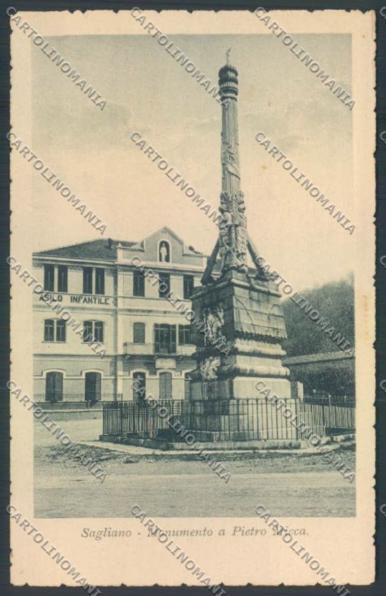 Biella Sagliano Micca cartolina ZT5868 – fronte